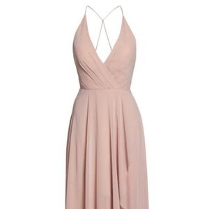 Jenny Yoo Farrah bridesmaid dress, whipped apricot